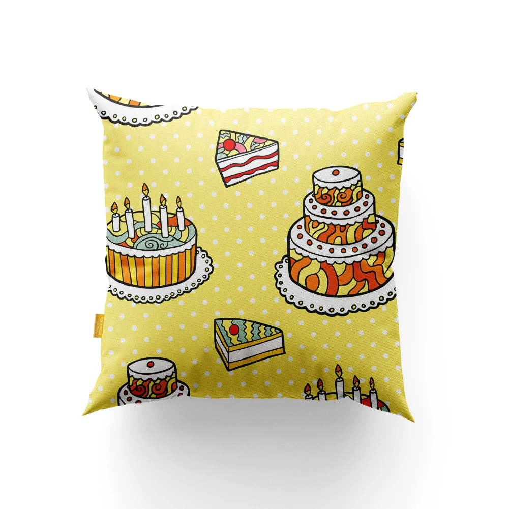 50 * 145cm Delicious Cakes Print Polyster Cotton Fabric for DIY Pillow Quilt Crafting Materials
50 * 145cm Delicious Cakes Print Polyster Cotton Fabric for DIY Pillow Quilt Crafting Materials