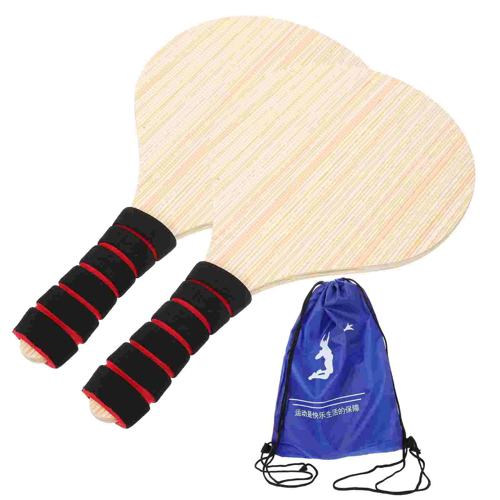 1 Set Shuttlecock Rackets Wood Badminton Rackets Beach Ball Paddles Outdoor Game Supplies
1 Set Shuttlecock Rackets Wood Badminton Rackets Beach Ball Paddles Outdoor Game Supplies