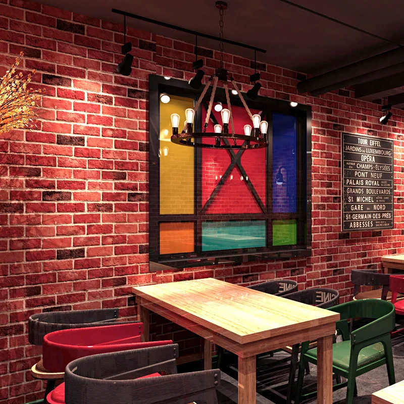 3D Retro Nostalgic Brick Red Brick Wallpaper Chinese Restaurant Clothing Store Background Wall Brick Brick Wallpaper
3D Retro Nostalgic Brick Red Brick Wallpaper Chinese Restaurant Clothing Store Background Wall Brick Brick Wallpaper