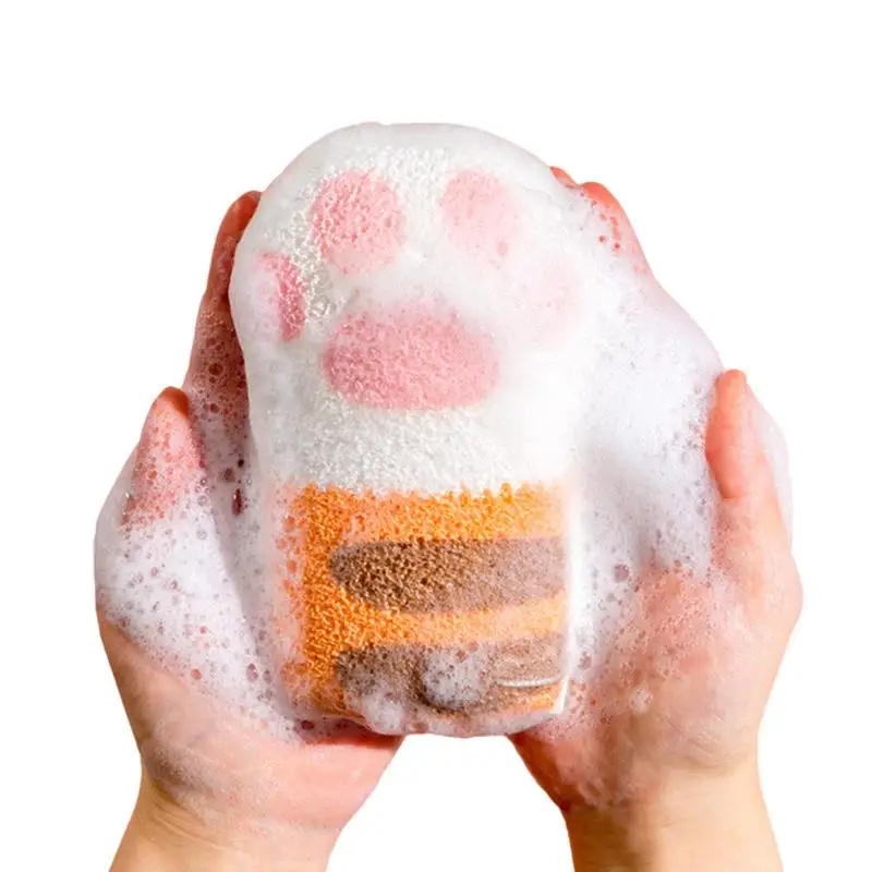 Bath Sponge Cat Claw Shape Cat Claw Shape Shower Scrubber For Body Exfoliator Loofah Bathing Accessories Soft Shower Sponge For
Bath Sponge Cat Claw Shape Cat Claw Shape Shower Scrubber For Body Exfoliator Loofah Bathing Accessories Soft Shower Sponge For