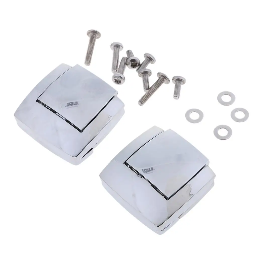 Chrome Tour Pack Pak Latches For Harley Touring Classic Electra Glide 80-13
Chrome Tour Pack Pak Latches For Harley Touring Classic Electra Glide 80-13