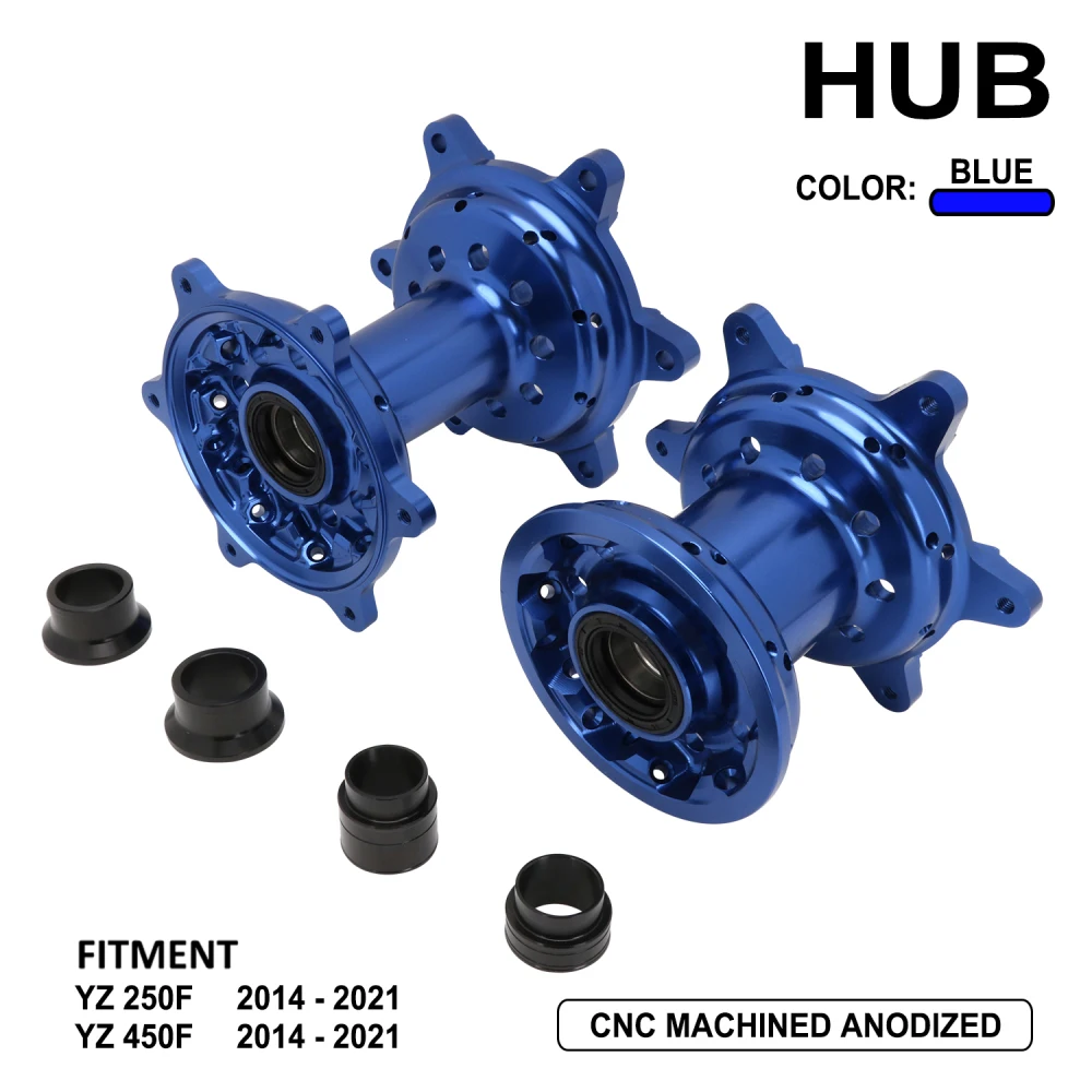 Motorcycle Accessory CNC Front And Rear Wheel Hub For YAMAHA YZ250F YZ450F 2014 2015 2016 2017 2018 2019 2020 2021 Aluminum
Motorcycle Accessory CNC Front And Rear Wheel Hub For YAMAHA YZ250F YZ450F 2014 2015 2016 2017 2018 2019 2020 2021 Aluminum