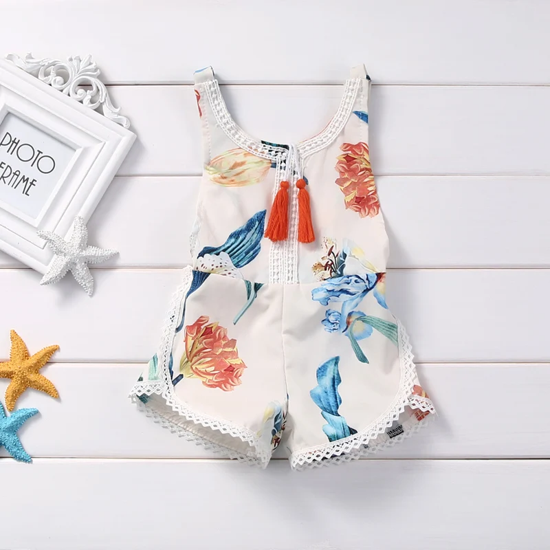 New Fashion Baby Girls Floral Print Romper Girl Sleeveless Jumpsuit Newborn Outfits Toddler Sunsuit Summer Clothes
New Fashion Baby Girls Floral Print Romper Girl Sleeveless Jumpsuit Newborn Outfits Toddler Sunsuit Summer Clothes
