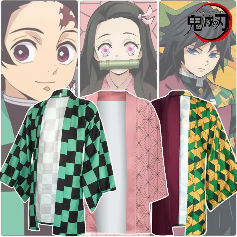 Anime Demon Slayer Haori Kimono Kamado Tanjirou Kamado Nezuko Tomioka Giyuu Women/Men Adult Child Cosplay Costumes Coat Shirt
Anime Demon Slayer Haori Kimono Kamado Tanjirou Kamado Nezuko Tomioka Giyuu Women/Men Adult Child Cosplay Costumes Coat Shirt