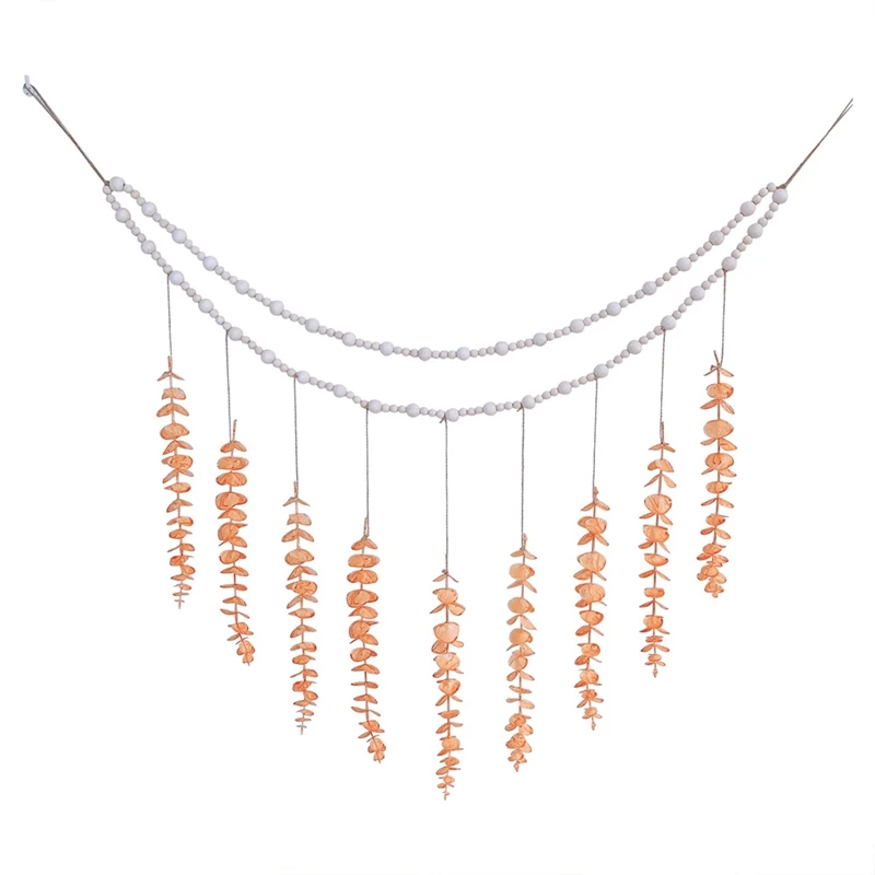 Faux Eucalyptus Wall Decor Wood Beads Garland Photo Storage Wall Hanging Boho Home Living Room Bedroom Decor
Faux Eucalyptus Wall Decor Wood Beads Garland Photo Storage Wall Hanging Boho Home Living Room Bedroom Decor