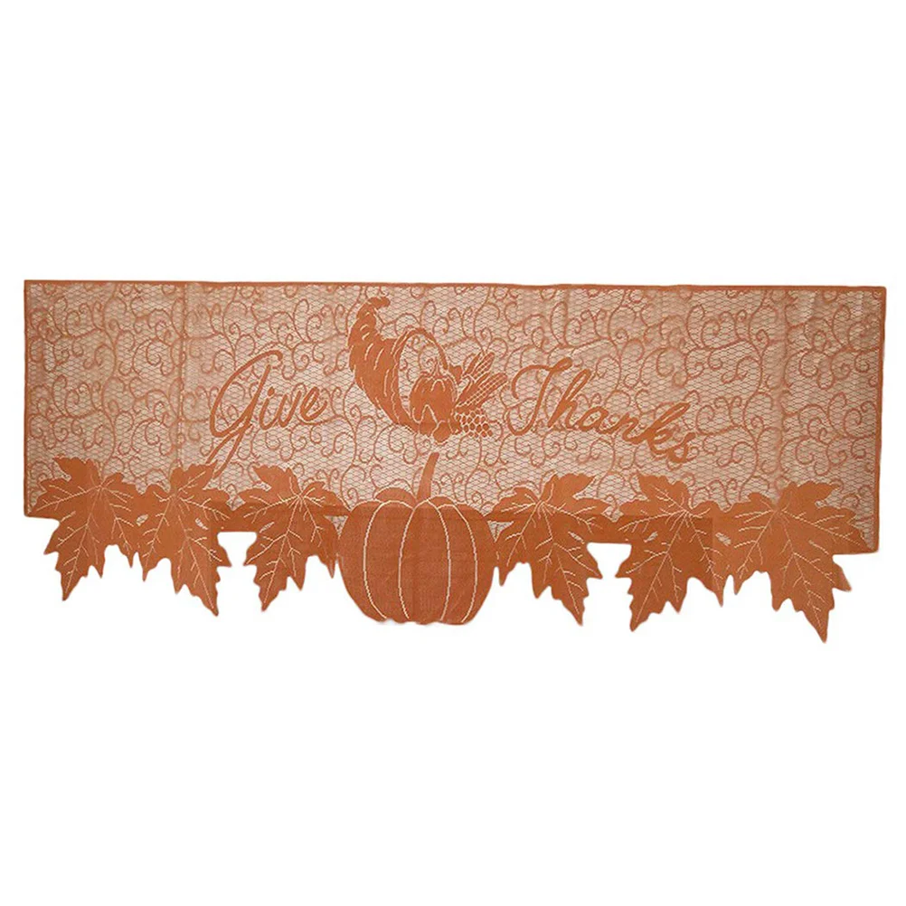 20x60 Inch Table Runner Pumpkin Maple Leaf Table Cover Thanksgiving Table Flag Decoration Fireplace Cloth (Orange-yellow)
20x60 Inch Table Runner Pumpkin Maple Leaf Table Cover Thanksgiving Table Flag Decoration Fireplace Cloth (Orange-yellow)