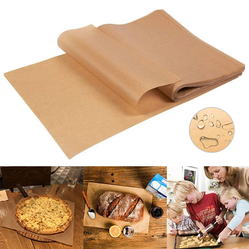 100 PCS Parchment Paper Sheets Precut Unbleached Baking Paper Non-Stick Cookie Sheet Paper Paper For Cooking DIY Baking BBQ
100 PCS Parchment Paper Sheets Precut Unbleached Baking Paper Non-Stick Cookie Sheet Paper Paper For Cooking DIY Baking BBQ
