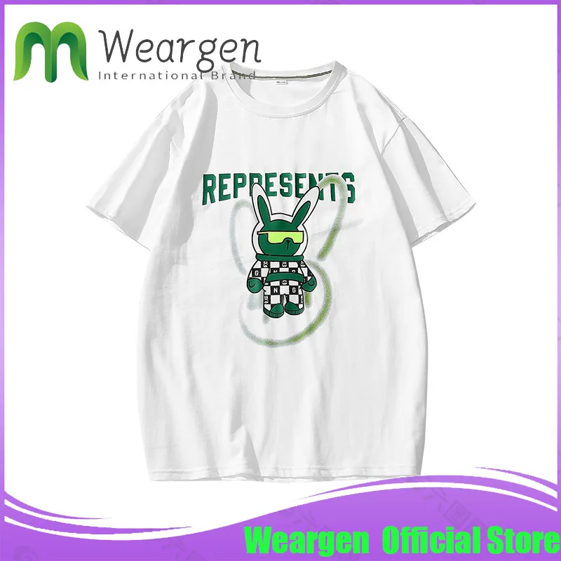 Летняя хлопковая футболка с коротким рукавом для мужчин и женщин Weargen, Свободная Повседневная Базовая рубашка с коротким рукавом и круглым ...
Летняя хлопковая футболка с коротким рукавом для мужчин и женщин Weargen, Свободная Повседневная Базовая рубашка с коротким рукавом и круглым ...