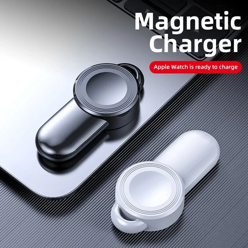 Fast Charge Portable Wireless Charger Dock for Smart Watch Series 8/7/SE/6/5/4(41MM/45MM/38MM/40MM/42MM/44MM) Magnetic USB
Fast Charge Portable Wireless Charger Dock for Smart Watch Series 8/7/SE/6/5/4(41MM/45MM/38MM/40MM/42MM/44MM) Magnetic USB