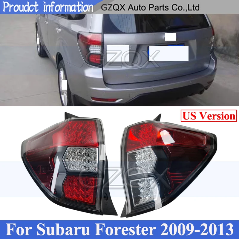 CAPQX Версия для США Пара модифицированных светодиодных задних фонарей для Subaru Forester 2009-2013 Задний фонарь Задний фонарь Задний указатель поворота
CAPQX Версия для США Пара модифицированных светодиодных задних фонарей для Subaru Forester 2009-2013 Задний фонарь Задний фонарь Задний указатель поворота