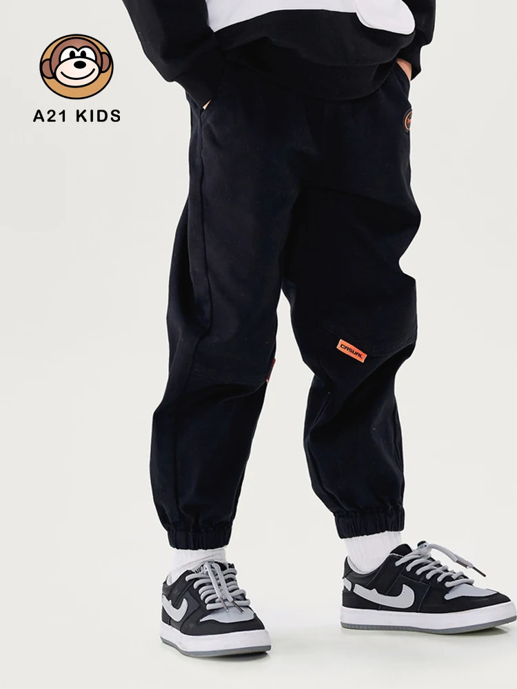 A21 Boy's Autumn New Fashion Product Brushed Elastic Waist Splicing Comfortable Cotton Leggings Trousers Children's Casual Pants
A21 Boy's Autumn New Fashion Product Brushed Elastic Waist Splicing Comfortable Cotton Leggings Trousers Children's Casual Pants