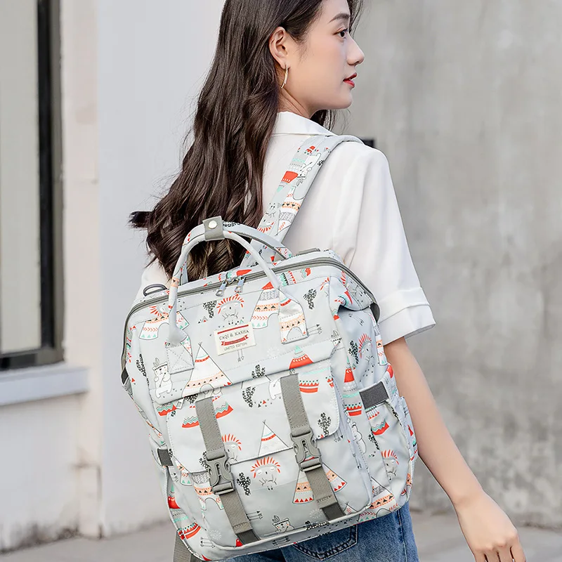 Fashion Travel Mother Backpack Bags Double Shoulder Mommy Bag Female Mother and Baby Bag Light Cartoon for Women Anime Backpack 
Fashion Travel Mother Backpack Bags Double Shoulder Mommy Bag Female Mother and Baby Bag Light Cartoon for Women Anime Backpack