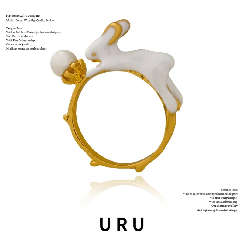 Fashion Jewelry For Women Rings Hot Sale Cute Design High Quality Copper Metal White Rabbit Rings For Women Girl Party Gift
Fashion Jewelry For Women Rings Hot Sale Cute Design High Quality Copper Metal White Rabbit Rings For Women Girl Party Gift