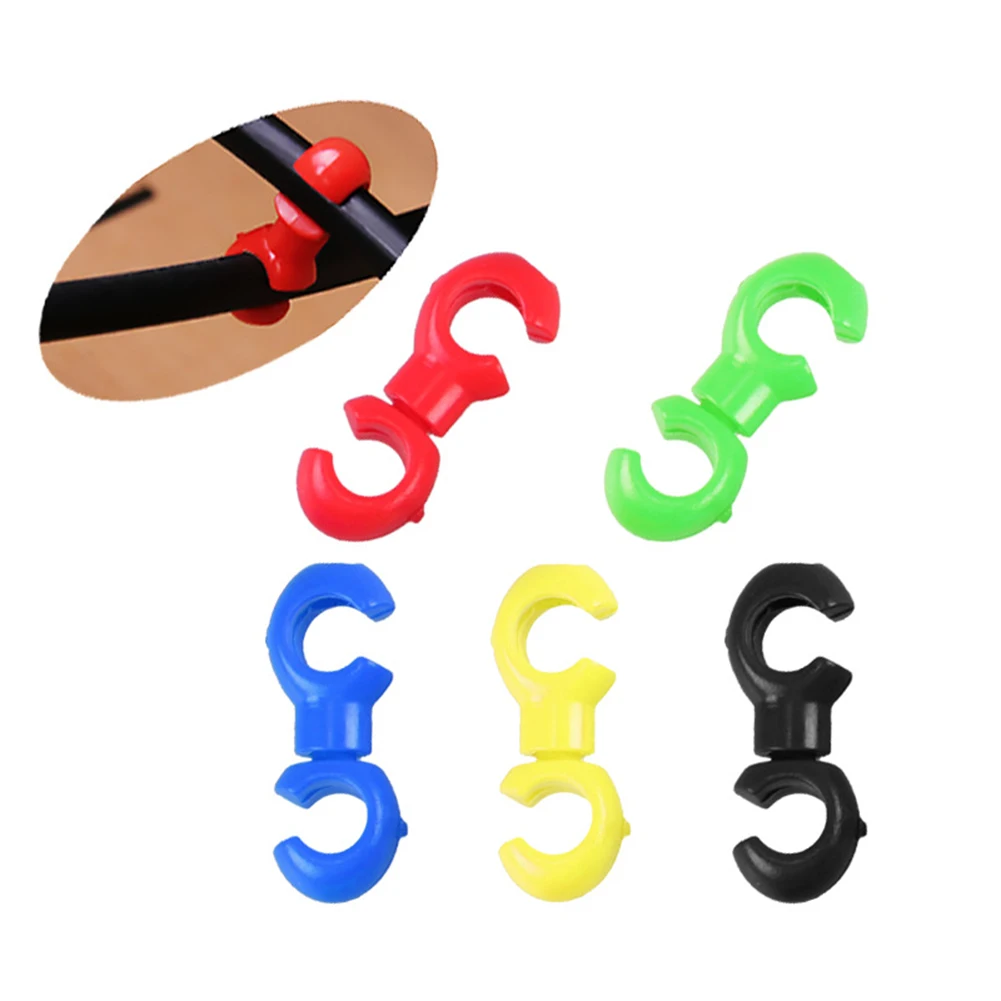 20pcs Bicycle Cable Clips S-Shaped Brake Rotatable Wire Buckle Hook Gear Cross Cable Tidy Clip For MTB/road/fixed Gear/city Bike
20pcs Bicycle Cable Clips S-Shaped Brake Rotatable Wire Buckle Hook Gear Cross Cable Tidy Clip For MTB/road/fixed Gear/city Bike