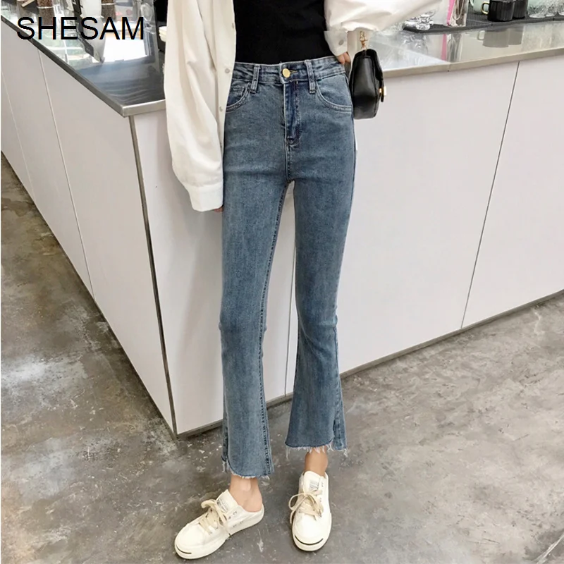 Denim Pants Spring And Autumn 2021 New Micro Flared Pants High Waist Tight Black Thin Split Cropped Pants
Denim Pants Spring And Autumn 2021 New Micro Flared Pants High Waist Tight Black Thin Split Cropped Pants