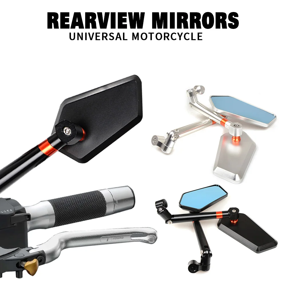 Universal Motorcycle Handlebar Rear View Side Mirror Rearview Mirrors For YAMAHA MT09 MT07 MT10 MT03 MT25 TRACER 900 700 GT FZ09
Universal Motorcycle Handlebar Rear View Side Mirror Rearview Mirrors For YAMAHA MT09 MT07 MT10 MT03 MT25 TRACER 900 700 GT FZ09