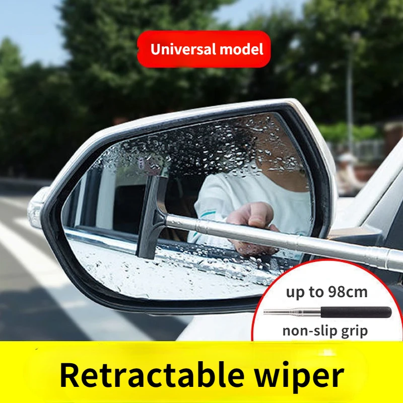 Retractable Car Rearview Mirror Wiper Portable Wiper Strip Decontamination And Water Mist Rearview Mirror Glass Cleaning Brush
Retractable Car Rearview Mirror Wiper Portable Wiper Strip Decontamination And Water Mist Rearview Mirror Glass Cleaning Brush
