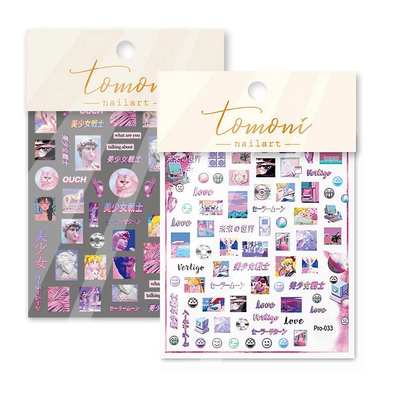 Cute Cartoon Self Adhesive Nail Art Decorations Sticker Cat Word Pretty Girl Japanese Sweet Oil 3D Manicure Decals Pop Wholesale
Cute Cartoon Self Adhesive Nail Art Decorations Sticker Cat Word Pretty Girl Japanese Sweet Oil 3D Manicure Decals Pop Wholesale
