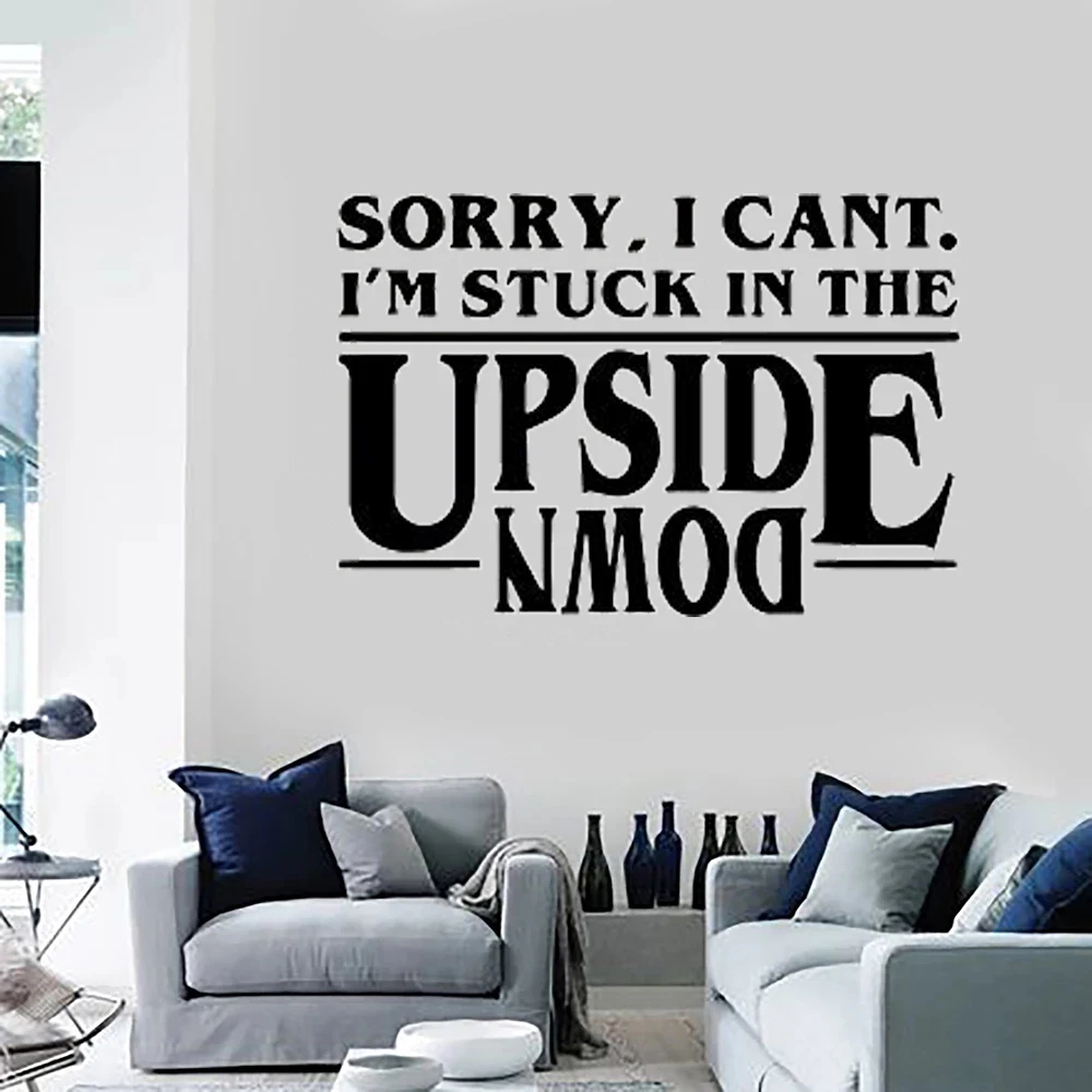 Sorry I Cant Quotes Wall Stickers Stranger Things Vinyl Wallpaper For Kids Bedroom Decor Murals Removable Decals DW13797 
Sorry I Cant Quotes Wall Stickers Stranger Things Vinyl Wallpaper For Kids Bedroom Decor Murals Removable Decals DW13797