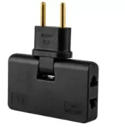 In 1 Adaptor EU Extension Plug Electrical Adapter Mini Outlet Power Splitter Converter Socket 180 Degree Rotation Adjustable
In 1 Adaptor EU Extension Plug Electrical Adapter Mini Outlet Power Splitter Converter Socket 180 Degree Rotation Adjustable