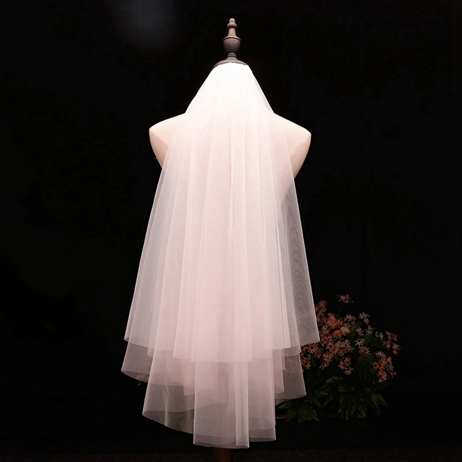 In Stock White Ivory Cheap Wedding Veils for Bride Fascinator Sexy wedding accessories Bridal Veils mariage accessoirres Veil
In Stock White Ivory Cheap Wedding Veils for Bride Fascinator Sexy wedding accessories Bridal Veils mariage accessoirres Veil