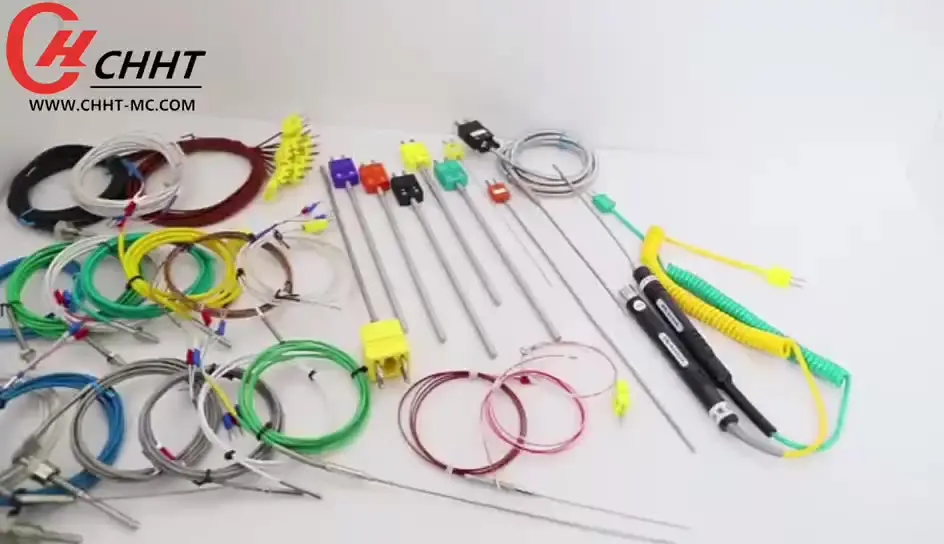 K type mineral insulated high temperature probe thermocouple temperature sensor probe with 4 pin connector plug
K type mineral insulated high temperature probe thermocouple temperature sensor probe with 4 pin connector plug