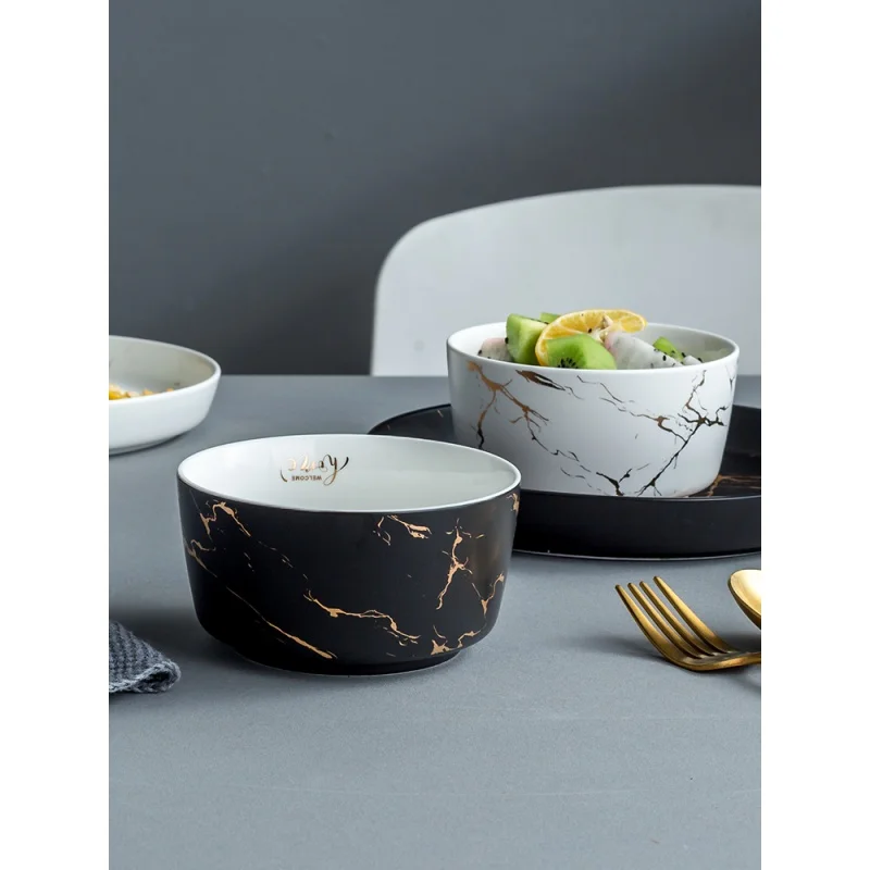 Nordic for One Person Light Luxury Tableware Ceramic Rice Bowl Couple Bowl Plate Bowl Dish Set Combination Household Minimalist2
Nordic for One Person Light Luxury Tableware Ceramic Rice Bowl Couple Bowl Plate Bowl Dish Set Combination Household Minimalist2