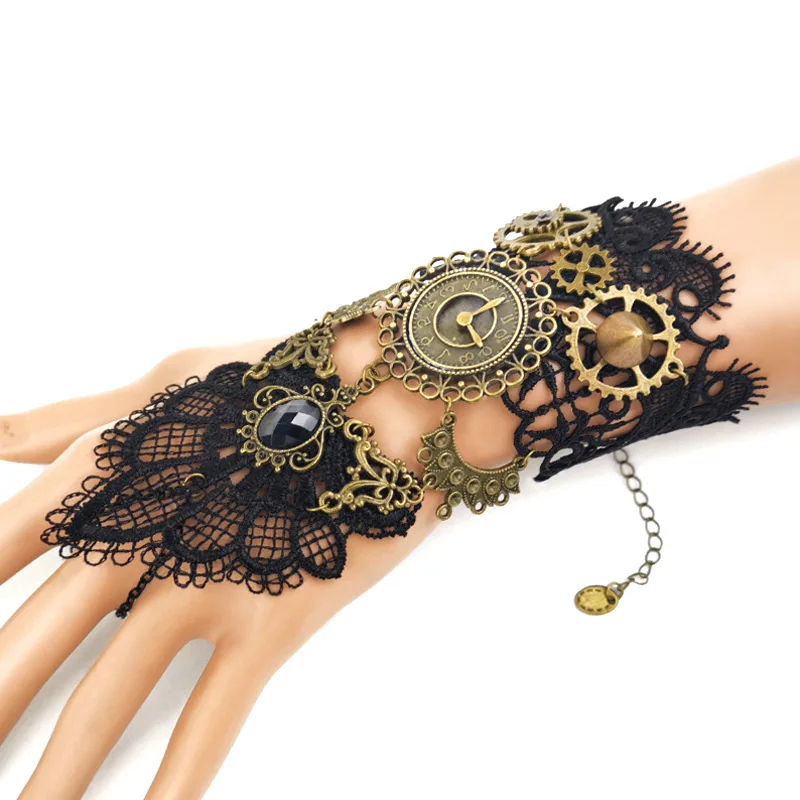Cross-Border Exquisite Vintage Black Ruffled Lace Ladies Hand Sleeve Lolita Bracelet Hand Sleeve Elegant Cosplay Accessories
Cross-Border Exquisite Vintage Black Ruffled Lace Ladies Hand Sleeve Lolita Bracelet Hand Sleeve Elegant Cosplay Accessories