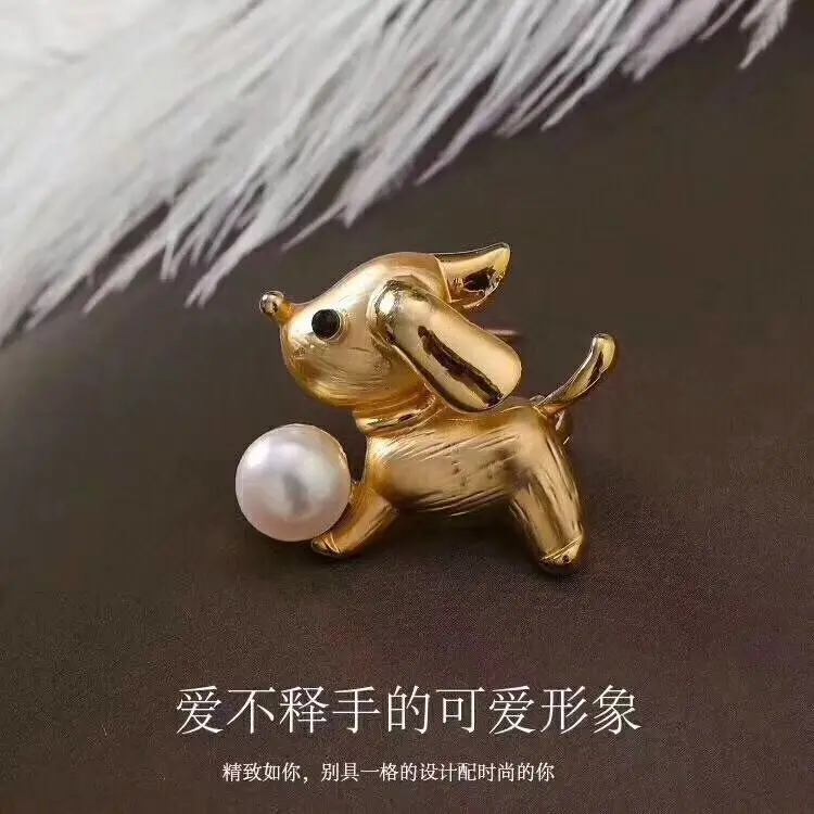 Freshwater pearl brooches dogs' dog brooch female freshwater pearl auspicious year of dog of spoil a corsage
Freshwater pearl brooches dogs' dog brooch female freshwater pearl auspicious year of dog of spoil a corsage