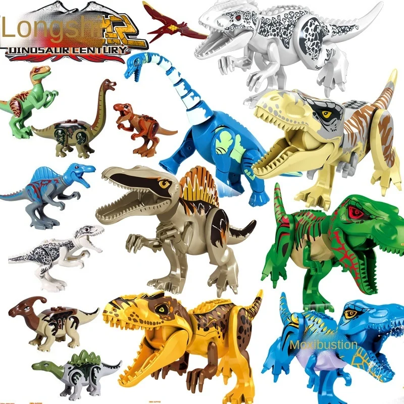 Большой конструктор Brachiosaurus Spinosaurus в сборе, Игрушечная модель, пластиковый пакет из АБС-пластика
Большой конструктор Brachiosaurus Spinosaurus в сборе, Игрушечная модель, пластиковый пакет из АБС-пластика