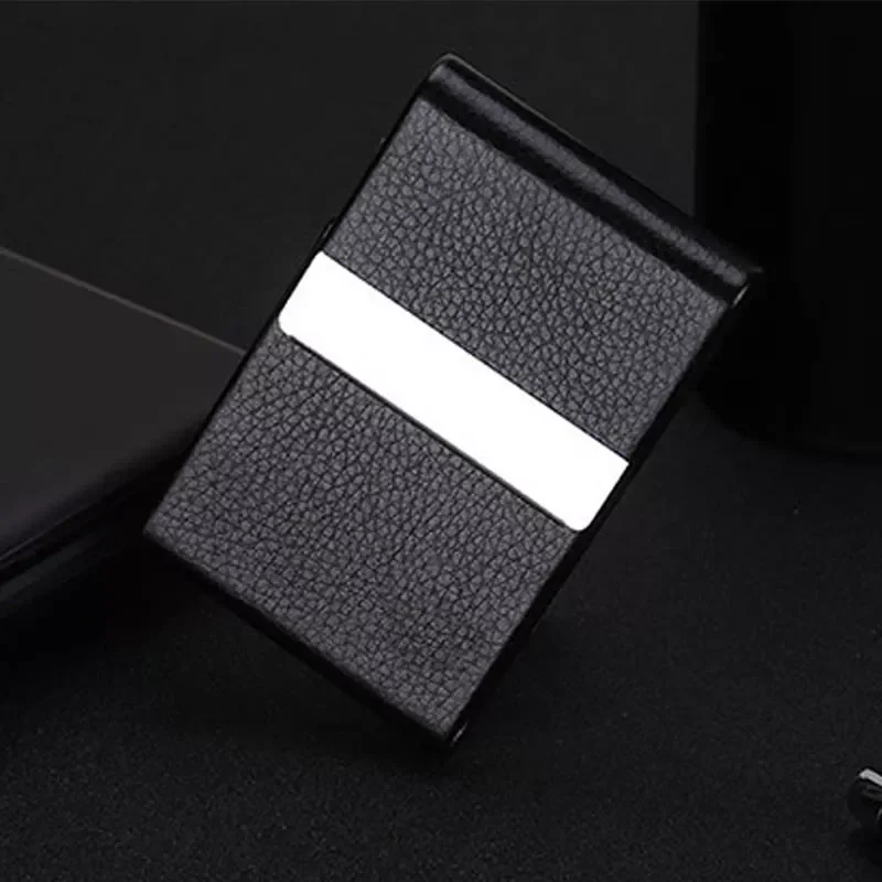 Accessories Cigarette Case 1 PC Cigar Storage Box Stainless Steel Multifunction Card Cases PU Tobacco Holder
Accessories Cigarette Case 1 PC Cigar Storage Box Stainless Steel Multifunction Card Cases PU Tobacco Holder