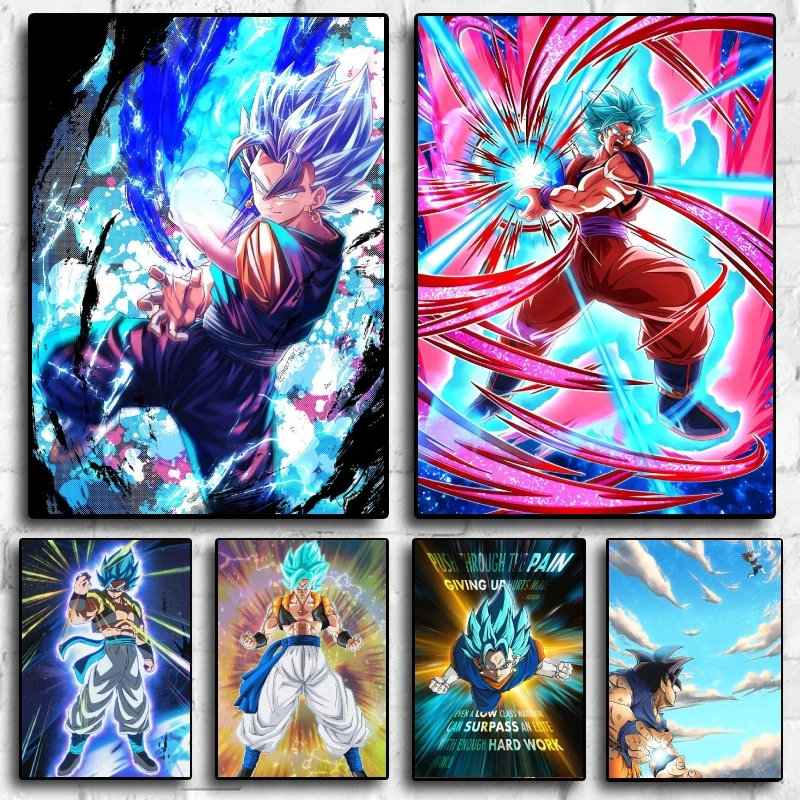 Canvas Painting Classic Anime Dragon Ball Son Goku Chichi Manga Wall Stickers Suitable for Children Room Bathroom Decoration
Canvas Painting Classic Anime Dragon Ball Son Goku Chichi Manga Wall Stickers Suitable for Children Room Bathroom Decoration