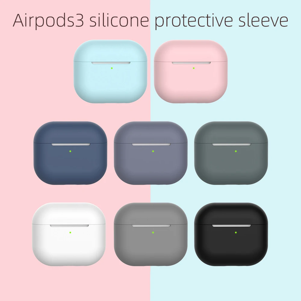 Custodia in Silicone liquido per Apple Airpods 3 2021 custodia per auricolare antiurto per Airpods3 Air Pods 3 fondi protett 
Custodia in Silicone liquido per Apple Airpods 3 2021 custodia per auricolare antiurto per Airpods3 Air Pods 3 fondi protett