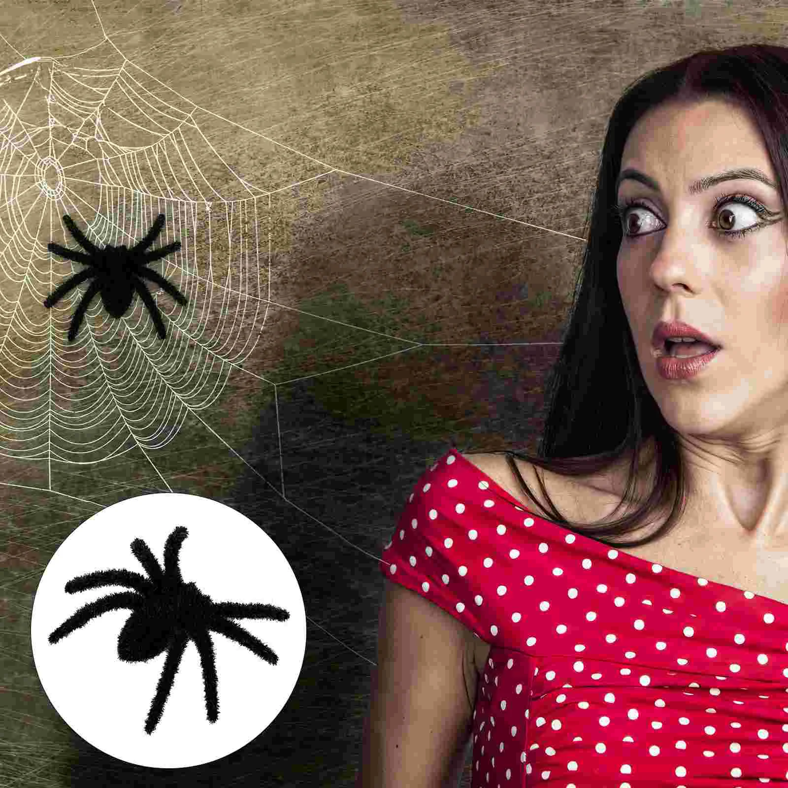 12 Pcs Spider Props Fake Hairy Realistic Decorations Outdoor Giant Furry Flocking Halloween
12 Pcs Spider Props Fake Hairy Realistic Decorations Outdoor Giant Furry Flocking Halloween