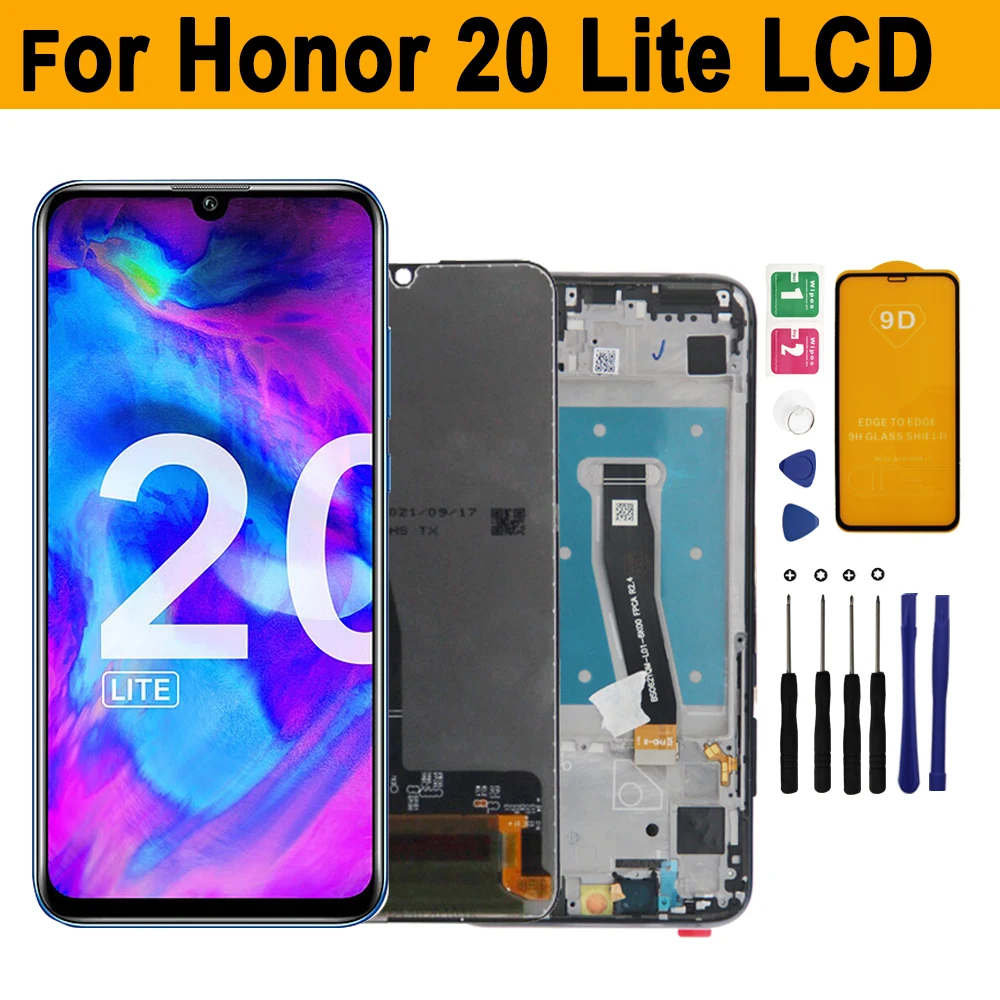 

Original LCD Display for Honor 20 Lite for HUAWEI Honor 10i Touch Screen Digitizer Assembly for Honor 10 Lite, HRY-LX1, HRY-LX2