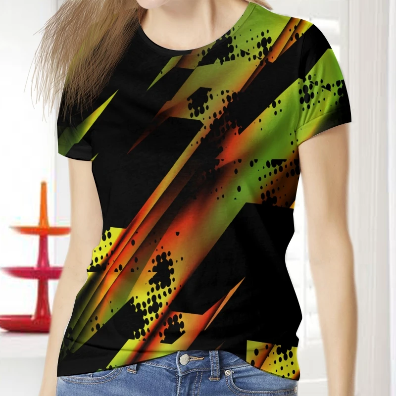 Women T-Shirt Mujer Cool Pattern Casual Short Sleeve Oversized Women's Clothing Harajuku Tees O-Neck Camisetas Ladies 3D Print
Women T-Shirt Mujer Cool Pattern Casual Short Sleeve Oversized Women's Clothing Harajuku Tees O-Neck Camisetas Ladies 3D Print