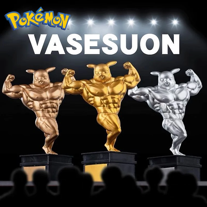 14cm Pokemon Anime Muscle GK Pikachu Action Figure Bodybuilding Statue Decoration Boy Girl Toys for Children Adult Birthday Gift
14cm Pokemon Anime Muscle GK Pikachu Action Figure Bodybuilding Statue Decoration Boy Girl Toys for Children Adult Birthday Gift