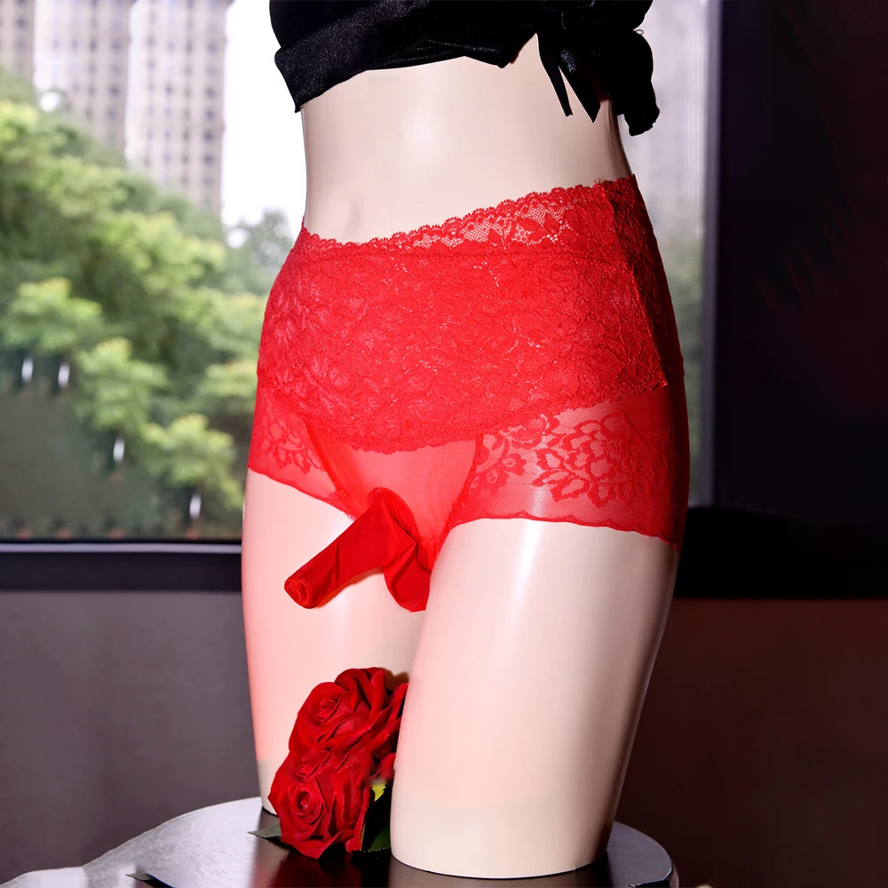 Men's Sexy Briefs Lace Panties Sheer Underpants Sissy Shorts High Waist Thong Sissy Pouch Underwear Sensual Lingerie
Men's Sexy Briefs Lace Panties Sheer Underpants Sissy Shorts High Waist Thong Sissy Pouch Underwear Sensual Lingerie
