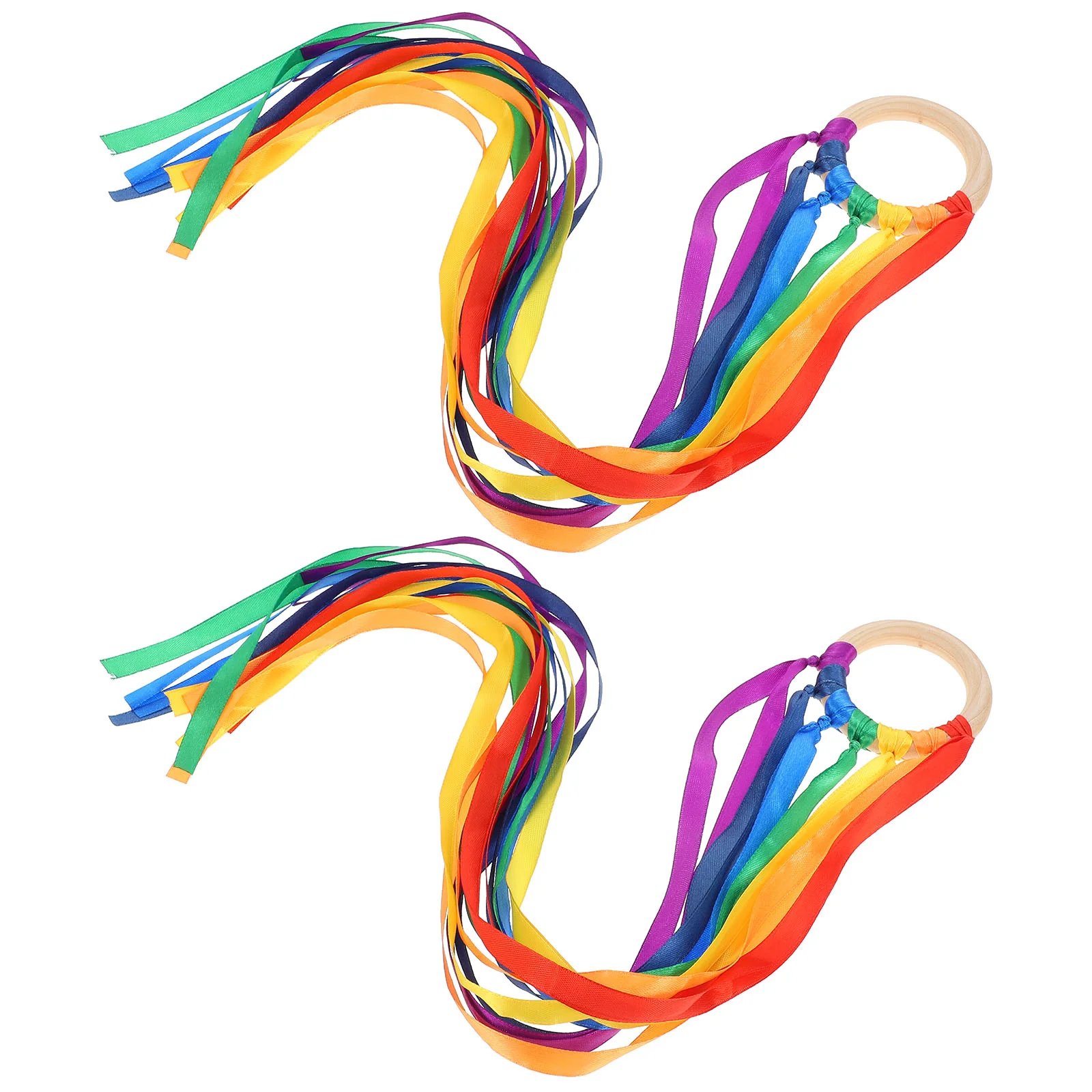 2 Pcs Children's Rainbow Ribbon Puzzle Toys Portable Dancing Wrist Wood Decorative Rabbit Baby
2 Pcs Children's Rainbow Ribbon Puzzle Toys Portable Dancing Wrist Wood Decorative Rabbit Baby