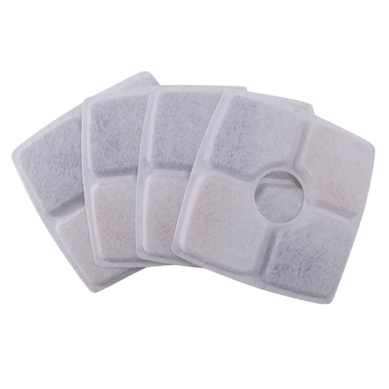 Square Filters For 2.5L Square Cat Water Drinking - Triple Action Water Softening Filter Replacement - 4 Pack
Square Filters For 2.5L Square Cat Water Drinking - Triple Action Water Softening Filter Replacement - 4 Pack