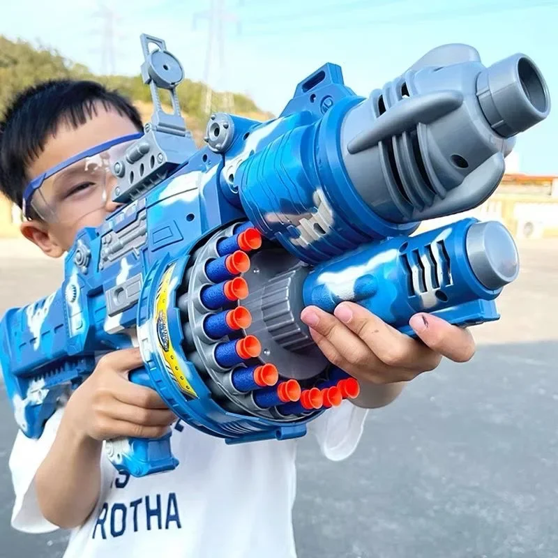 

Cool Nerf Gun Children's Electric Continuous Launch Electric Toy Gun Bb Gun Military Firearms Series Soft Bullet Gun Sniper