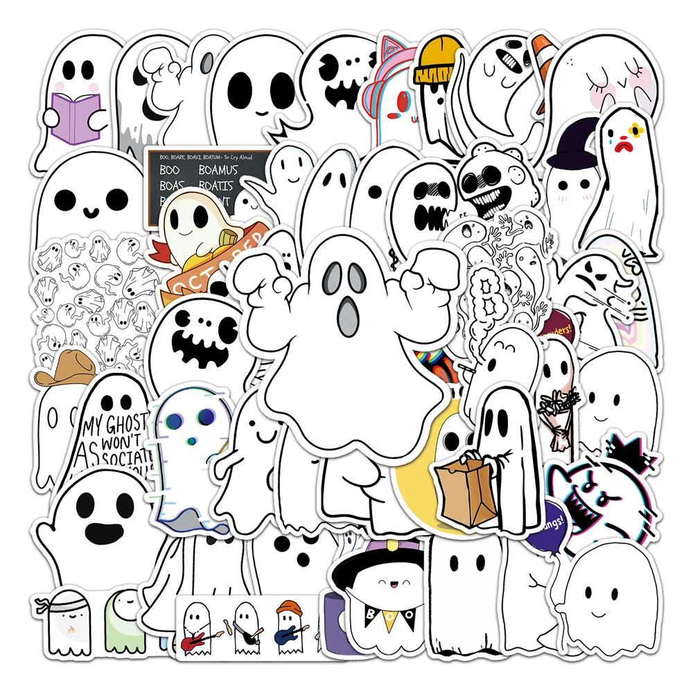 10/30/50PCS Cartoon Cute Ghost Personality Creative Graffiti Stickers Refrigerator Skateboard Luggage Laptop Computer Wholesale 
10/30/50PCS Cartoon Cute Ghost Personality Creative Graffiti Stickers Refrigerator Skateboard Luggage Laptop Computer Wholesale