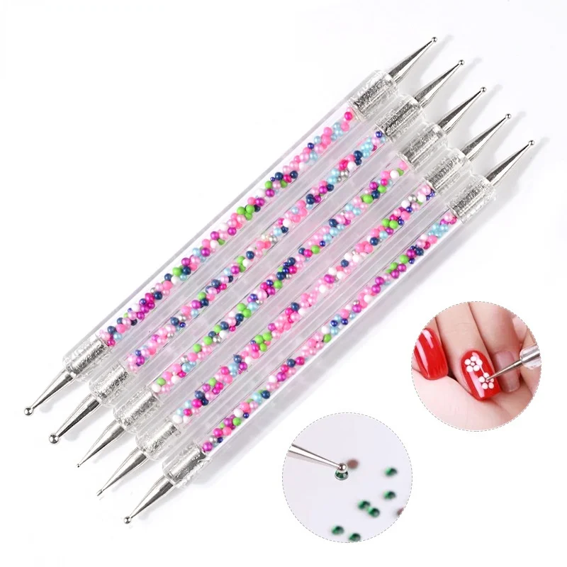 5 Pcs Nagel Werkzeuge Kunst Doppel-headed Perle Stift mit Bohrer Punkt Bohrer Stift Maniküre Werkzeuge
5 Pcs Nagel Werkzeuge Kunst Doppel-headed Perle Stift mit Bohrer Punkt Bohrer Stift Maniküre Werkzeuge