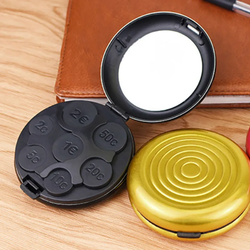 Aluminum Alloy Coin Box Color Multiple Coin Storage Wallet Coins Purse Organizer Boxes Money Holders Coin Box Dispenser C0C5
Aluminum Alloy Coin Box Color Multiple Coin Storage Wallet Coins Purse Organizer Boxes Money Holders Coin Box Dispenser C0C5