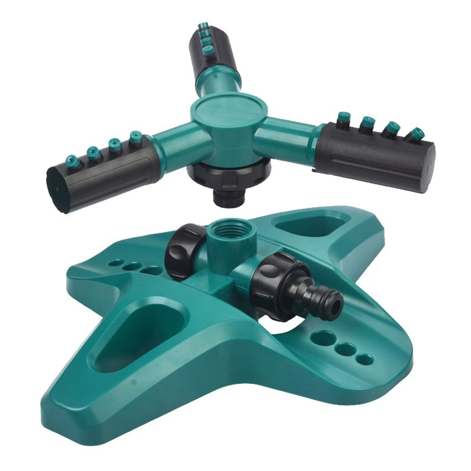 Спринклер для газона, вращающийся на 360 градусов, с шлангом
Спринклер для газона, вращающийся на 360 градусов, с шлангом