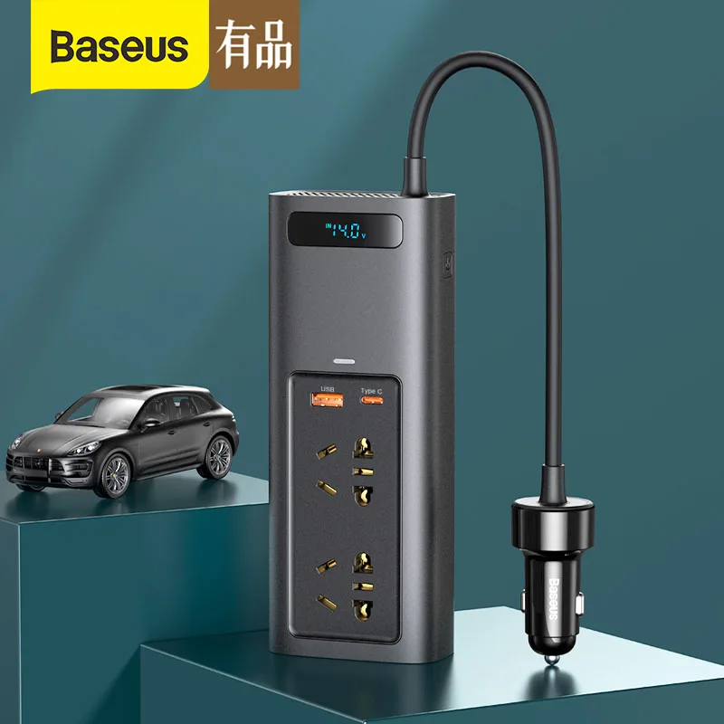 Автомобильный инвертор Xiaomi Baseus, 12 В постоянного тока в 220 В переменного тока, автомобильный преобразователь, инвертор USB Type C, зарядное устрой...
Автомобильный инвертор Xiaomi Baseus, 12 В постоянного тока в 220 В переменного тока, автомобильный преобразователь, инвертор USB Type C, зарядное устрой...