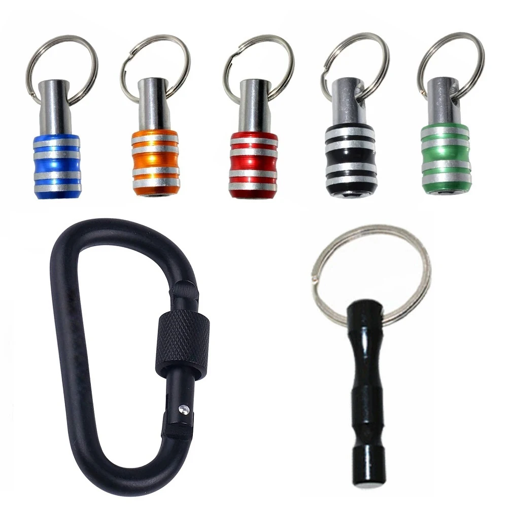 6pcs/Set 1/4\" Hex Shank Screwdriver Bit Holder Aluminum Alloy Extension Bar Drill Screw Adapter Tough Keychain Driver Key Ring
6pcs/Set 1/4\" Hex Shank Screwdriver Bit Holder Aluminum Alloy Extension Bar Drill Screw Adapter Tough Keychain Driver Key Ring