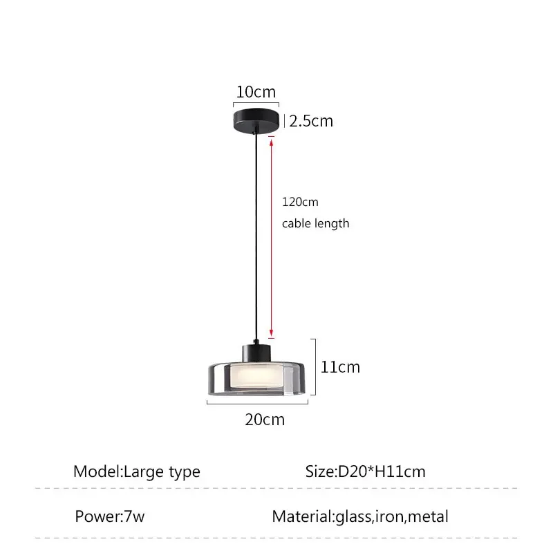 Подвесной светильник ZCTOP, стеклянный абажур, трехцветный свет
Подвесной светильник ZCTOP, стеклянный абажур, трехцветный свет