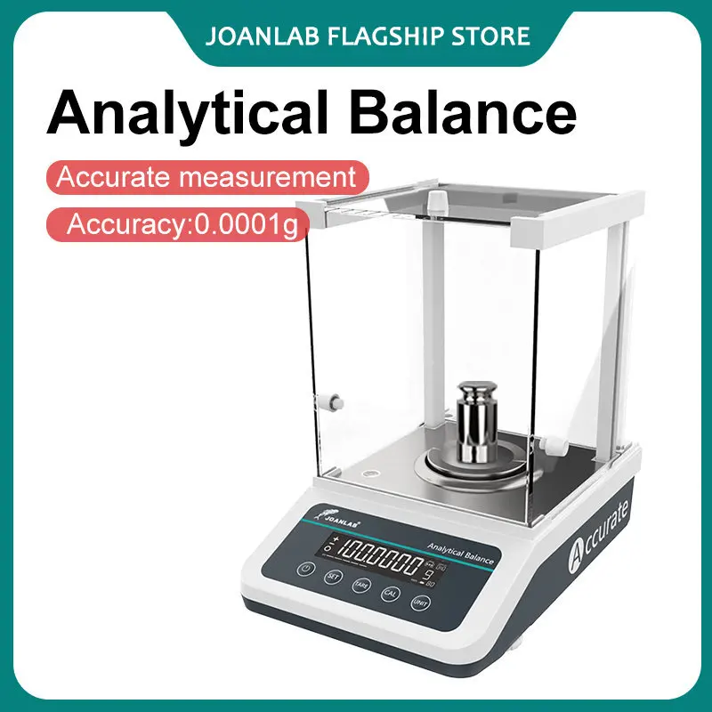 JOANLAB Lab Scales Analytical Balance Digital Display Microbalance Precision Electronic Balance Scale 120g 220g Range 0.1mg CE
JOANLAB Lab Scales Analytical Balance Digital Display Microbalance Precision Electronic Balance Scale 120g 220g Range 0.1mg CE