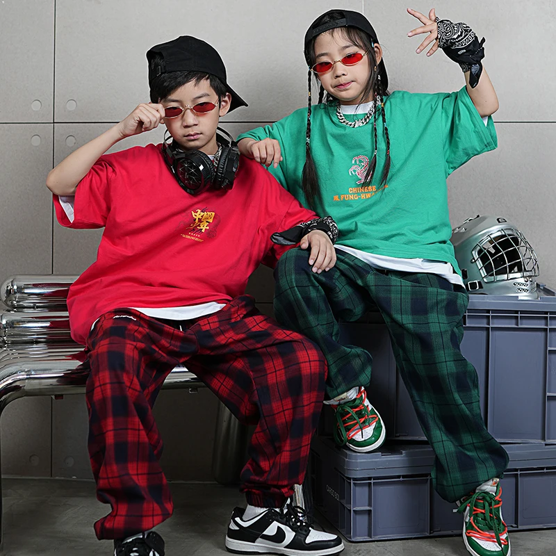 New Children Jazz Modern Dance Costumes For Kids Loose Tops Hiphop Pants Street Dance Wear Ballroom Hip Hop Dance Wear DN11754
New Children Jazz Modern Dance Costumes For Kids Loose Tops Hiphop Pants Street Dance Wear Ballroom Hip Hop Dance Wear DN11754